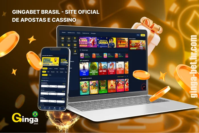Gingabet Brasil – site oficial de apostas esportivas e cassino, com bônus generosos e um clube exclusivo